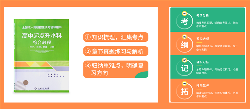 四川成考輔導教材